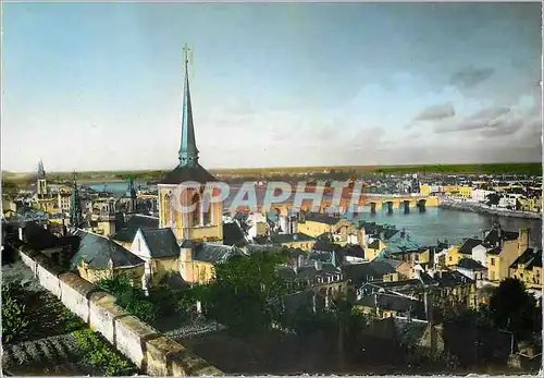Cartes postales moderne Saumur (M et L) vue Generale Images de France
