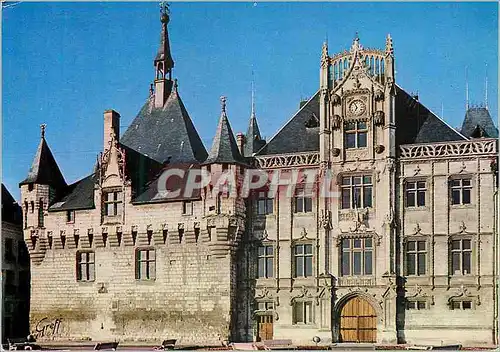 Cartes postales moderne Saumur (Maine et Loire) les Chateaux de la Loire l'Hotel de Ville