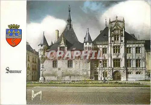 Cartes postales moderne Les Chateaux de la Loire l'Hotel de Ville Images de France