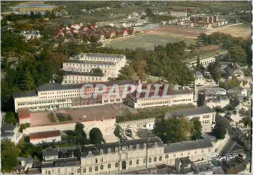 Moderne Karte Saumur (M et L) le Lycee la France vue du Ciel