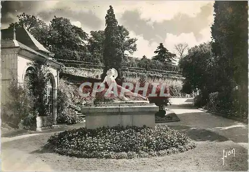 Moderne Karte Saumur (Maine et Loire) le Jardin Public