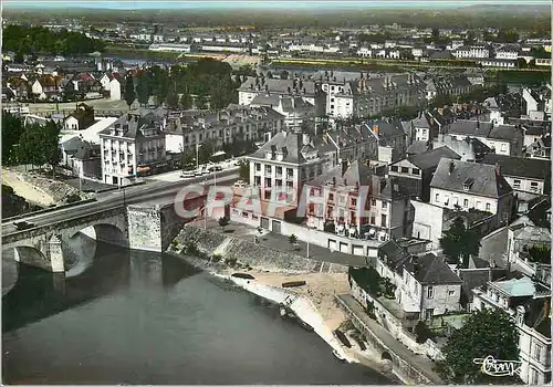 Cartes postales moderne Saumur (M et L) vue Generale Aerienne