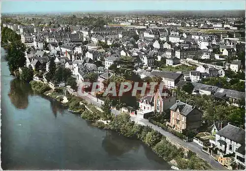 Cartes postales moderne Saumur (M et L) vue Generale Aerienne