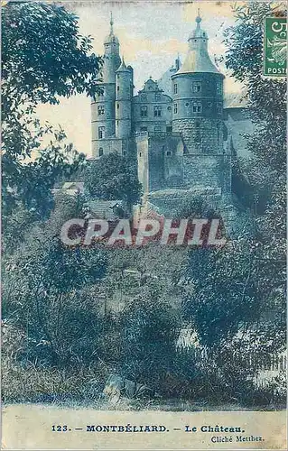 Cartes postales Montbeliard le Chateau