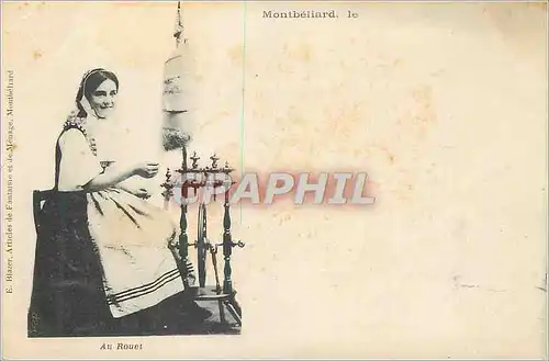 Cartes postales Montbeliard au Rouet Folklore