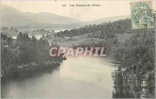 Cartes postales Les Bassins du Doubs