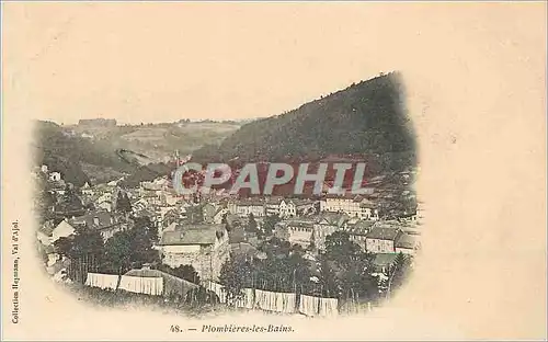 Cartes postales Plombieres les Bains (carte 1900)