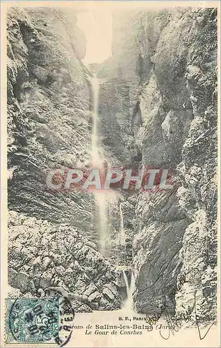 Ansichtskarte AK Environs de Salins les Bains (Jura) le Gour de Conches