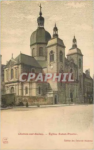 Cartes postales Chalon sur Saone Eglise Saint Pierre