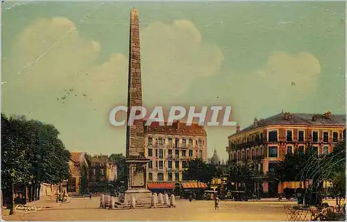 Cartes postales Chalon sur Saone (S et L) Place de l'Obelisque