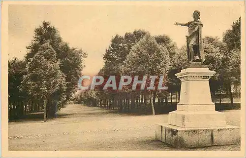 Ansichtskarte AK Autun Antique Promenade de Marbres Statue de Divitiacus