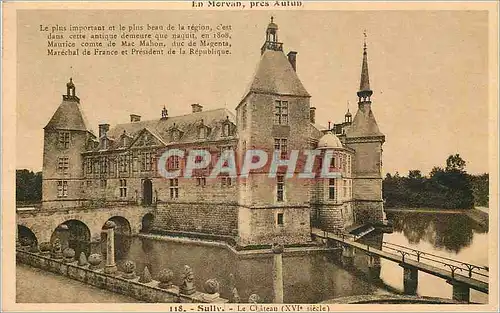 Ansichtskarte AK Sully le Chateau (XVI e siecle) en Morvan pres Autun