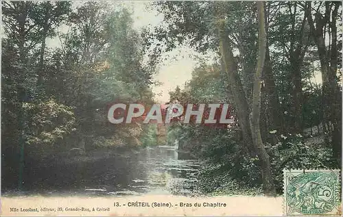 Cartes postales Creteil (Seine) Bras du Chapitre