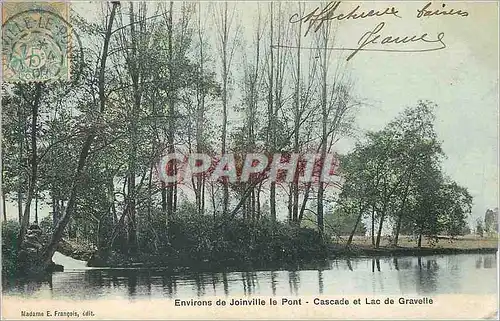 Cartes postales Environs de Joinville Cascade et Lac de Gravelle