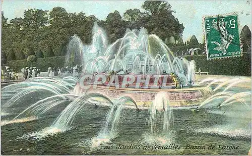 Cartes postales Jardins de Versailles Bassin de Latone