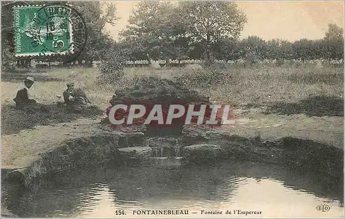 Cartes postales Fontainebleau Fontaine de l'Empereur