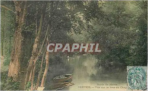 Ansichtskarte AK Creteil vue sur le Bras du Chapitre Bords de Marne