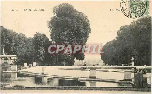 Cartes postales Saint Cloud Le parc Lion