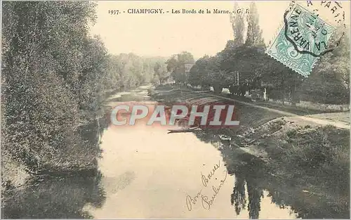 Ansichtskarte AK Champigny les Bords de la Marne