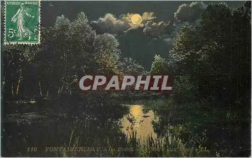 Cartes postales Fontainebleau la Foret