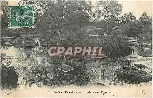 Cartes postales Foret de Fontainebleau Mare aux Pigeons