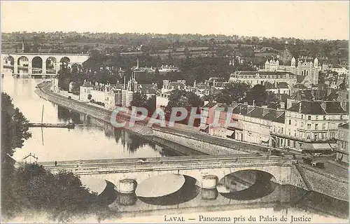 Cartes postales Laval Panorama pris du Palais de Justice