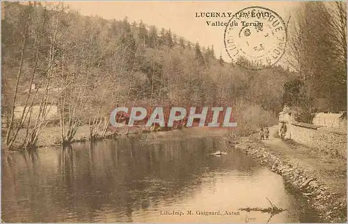 Cartes postales Lucenay l'Eveque Vallee du Teru