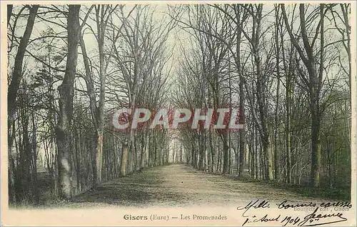 Cartes postales Gisors (Eure) les Promenades