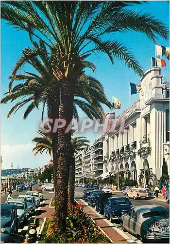 Cartes postales moderne Nice la Cote d'Azur la Promenade des Anglais le Palais de la Mediterranee