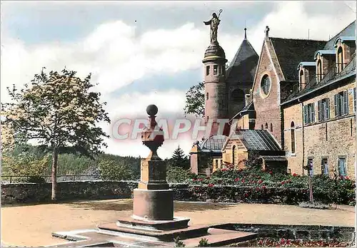 Moderne Karte Mont Ste Odile (Alsace) Terrasse et Facade Est du Couvent