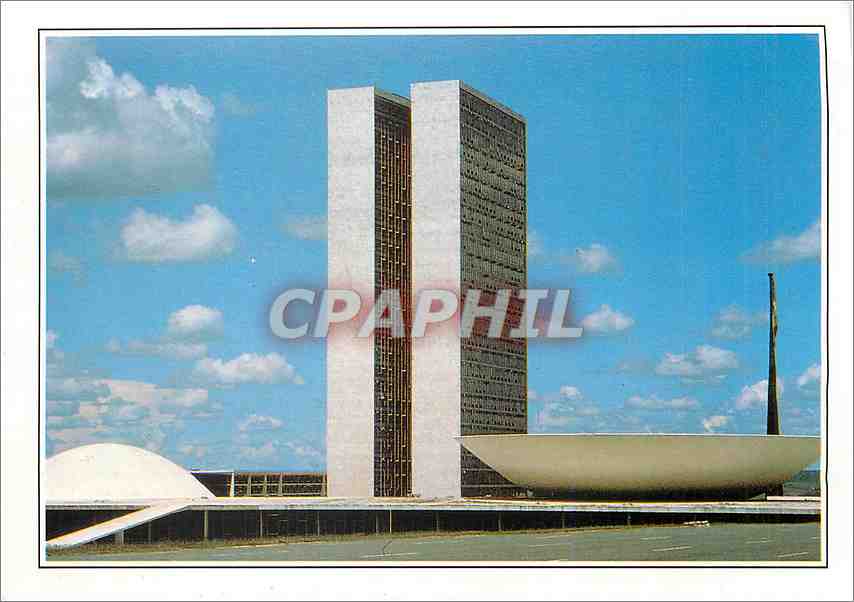 Moderne Karte Brasil Brasilia La Chambre Des Representants Capitale Du Xxe Siecle Cite De L Esperance Les Supe Nr Dqkv53 Oldthing Ansichtskarte