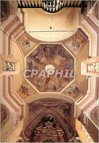 Cartes postales moderne Bozel (Tarentaise) Chapelle Notre Dame de Tout Pouvoir Lumiere Couleurs Formes sous toutes les P
