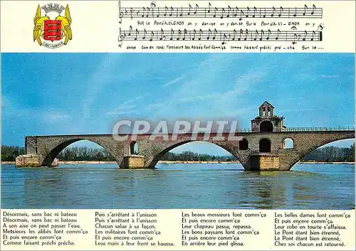 Cartes postales moderne Avignon (Vaucluse) Pont St Benezet