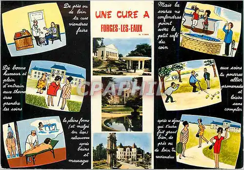 Cartes postales moderne une Cure a Forges les Eaux (Seine Mar)