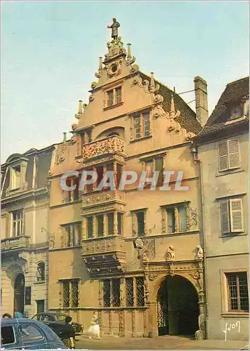 Cartes postales moderne Colmar (Haut Rhin) l'Alsace Couleurs et Lumiere de France la Maison des Tetes une Curiosite de l