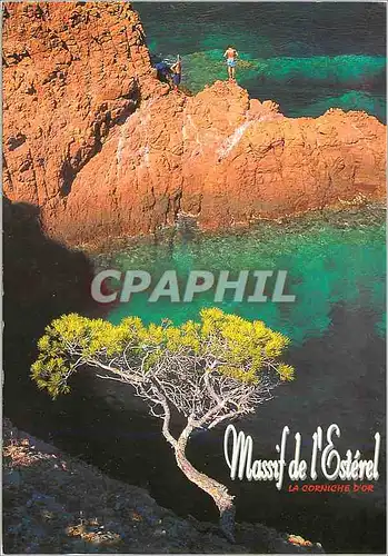 Cartes postales moderne Massif de l'Esterel la Corniche d'Or les Sites de la Cote Mediterraneenne Varoise