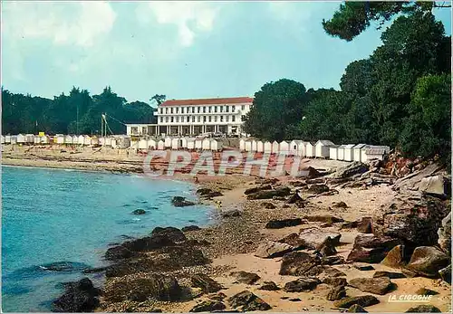 Moderne Karte Noirmoutier (Vendee) Bois de la Chaise Plage des Dames