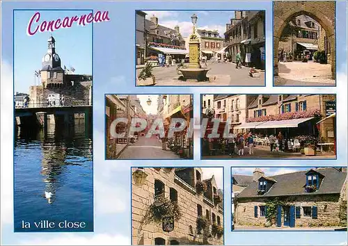 Cartes postales moderne Concarneau la Bretagne Pittoresque la Ville Close Anciennes Fortifications de Vauban la Place St