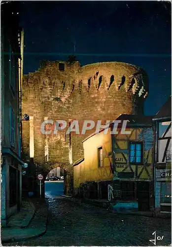 Cartes postales moderne Vannes (Morbihan) la Bretagne en Couleurs la Porte de la Prison Illuminee