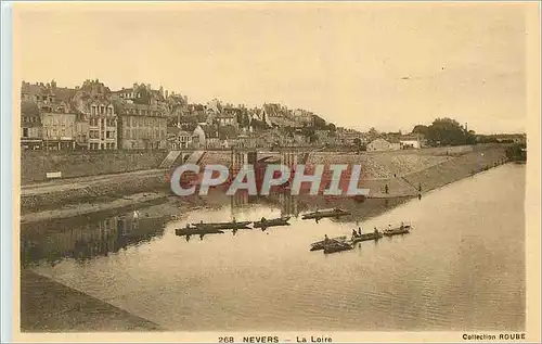 Cartes postales Nevers La Loire Bateaux