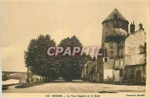 Cartes postales Nevers La Tour Goguin et le Quai
