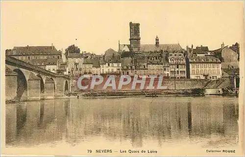 Cartes postales Nevers Le Quai de la Loire