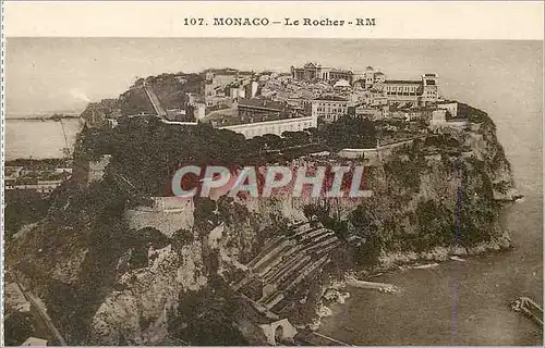 Cartes postales Monaco Le RocherMonte Carlo