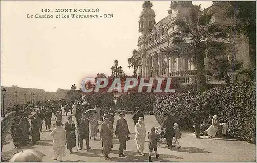 Cartes postales Monte Carlo Le Casino et les Terrasses