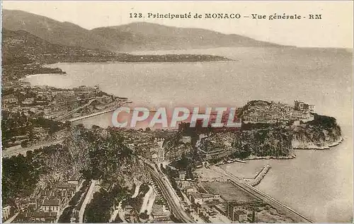 Cartes postales Principaute de Monaco Vue Generale