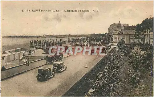 Cartes postales La Baule sur Mer (L I) L'Esplanade du Casino
