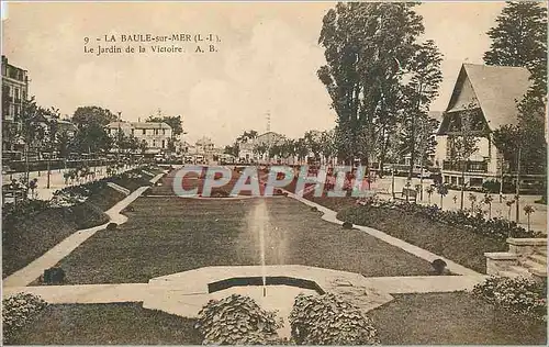 Cartes postales La Baule sur Mer (L I) Le Jardin de la Victoire