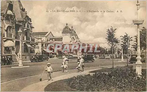 Cartes postales La Baule sur Mer (L I) L'Esplanade et le Casino