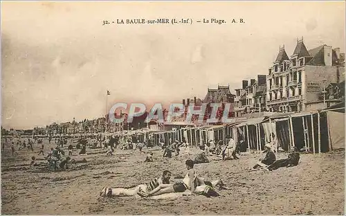 Cartes postales La Baule sur Mer (L I) La Plage