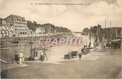 Cartes postales Le Pouliguen (L Inf) Vue Generale du Port Bateaux